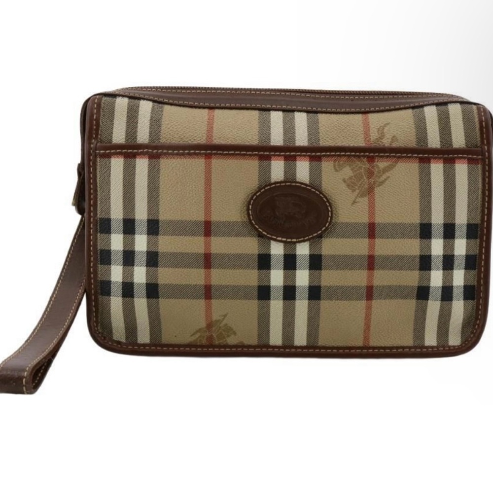 Burberry Beige House
Check Clutch